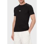 Boss Pamuklu Regular Fit Logolu Yuvarlak Yaka T Shirt Erkek T Shirt 50517970 005 - Siyah