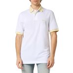 Boss Pe_Ocean_Detailed Beyaz 100 Polo Erkek T-shirt