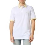 Boss Pe_Ocean_Detailed Beyaz 100 Polo Erkek T-shirt