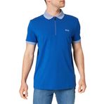 Boss Philix Slim-Fit Yakasında Fermuarlı ve logo Baskılı Polo Erkek Tişört