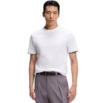 BOSS Polo T-Shirt Pe_Interlock_50520109, L, 5003345711, Beyaz, Erkek