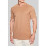 BOSS Regular Fit Bisiklet Yaka Erkek T-shirt Bej