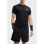 Boss Şeritli Regular Fit Bisiklet Yaka T Shirt Erkek T Shirt 50506348 001 - Siyah - XS