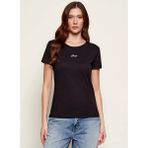 Boss Siyah Kadın Oversize Logo Baskılı T-Shirt 50554696