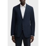 Boss Softshell Kumaş Slim Fit Mono Yaka Klasik Ceket Erkek Ceket 50538635 404 - Lacivert