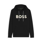 BOSS Soody Zone erkek sweatshirt, Siyah, 3XL