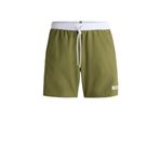BOSS Starfish erkek yüzme şortu, 311Medium Green, S