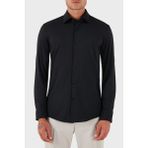 Boss Streç Slim Fit Kent Yaka Casual Gömlek Erkek Gömlek 50490393 001 - 42 - Siyah