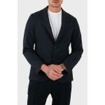 Boss Streç Yün Karışımlı Slim Fit Yırtmaçlı Apaş Yaka Nefes Alabilen Blazer Ceket Erkek Ceket 50535038 404 - Lacivert - 48