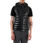 Boss Su İtici Regular Fit Kuş Tüyü Dolgulu Çıkarılabilir Kapüşonlu Şişme Yelek Erkek YELEK 50529691 001