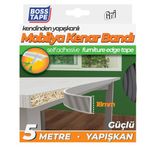 Boss Tape 18 mm 5 mt Gri Masa Kenar Koruma Bandı