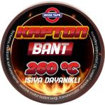 Boss Tape 260°C Isıya Dayanıklı Yanmaz 19 mmx33 m Kapton Yalıtım Bandı