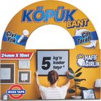 BOSS TAPE 2732 ÇİFT TARAFLI KÖPÜK BANT 24mmx10m (HAFİF AĞIRLIK 5kg)