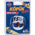 BOSS TAPE 2985 ÇİFT TARAFLI KÖPÜK BANT 19mmx2m (ÇOK KUVVETLİ 15kg)