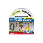 Boss Tape Duct Tape Tamir Bandı Bez Bant Beyaz En:48mm Boy:50mt