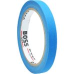 Boss Tape Mavi Renkli Maskeleme Boya Bandı Kağıt Bant - 12 mm x 25 mt