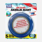 Boss Tape Seffaf Akrilik Liner Bant, 19 mm x 5 m, Mavi