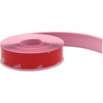 Boss Tape Su Sızdırmaz 22MMX3,35MT Mutfak Lavabo Küvet Kenar Bandı-Pembe - 22 mm x 3.35 mt