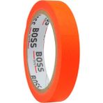 Boss Tape Turuncu Renkli Maskeleme Boya Bandı Kağıt Bant - 19 mm x 25 mt