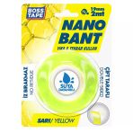 Boss Tape Yeni Sarı Nano Bant Magic Tape (Blister) Asma Montaj Bandı 19 Mm X 2 Metre Bt-01034