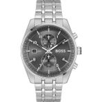 Boss Watches HB1514151 Erkek Kol Saati - Metalik Gri