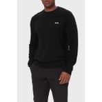 Boss Yün Karışımlı Regular Fit Bisiklet Yaka Kazak Erkek Kazak 50547507 001 - Siyah - 2XL