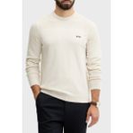 Boss Yün Karışımlı Regular Fit Bisiklet Yaka Kazak Erkek Kazak 50547507 131 - Bej - 2XL