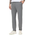 Boss Yün Karışımlı Tapered Fit Normal Bel Düz Paça Çizgili Pantolon Erkek PANTOLON 50551518 030