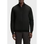 Boss Yünlü Regular Fit Dik Yaka Fermuarlı Ceket Erkek Ceket 50541951 001 - Siyah