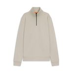 BOSS Zetrust erkek sweatshirt, Açık Bej 271, XXL