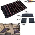 Bosse Oto Koltuk Minderi Terletmez Kilim Minder Ön Arka Set Siyah Kırmızı Desenli Lüks Kalın