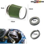 Bosse Oto Spor Hava Filtresi Yeşil 2 Aparatlı 15 cm Orta Boy Bosse Carub Performans Serisi