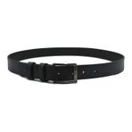 Bosskan Unisex Çocuk Kemeri 100 % Hakiki Deri Unisex Çocuk Kemeri Siyah