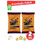 bossman Süper Lüx Karışık Kaliteli Vitaminli En Iyi Muhabbet Kuşu Yemi Avantajlı Paket 2 Kg