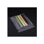 BossPack Şeffaf Bantlı (20x30 cm) Parlak Jelatin Poşet (100 adet) - Şeffaf Hediye Poşeti