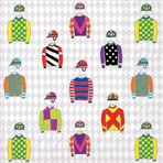Boston International Celebrate the Home Sportif 3 Katlı Kağıt Kokteyl Peçeteleri, 13 x 13,7 cm, Jokey İpeği, 20 Adet