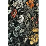 Botanical Nocturne: A Dark Floral Journal: A 6x9 Vintage-Inspired Dark Floral Notebook with 200 Pages for Writing, Notes, and Reflection.