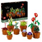 Botanicals Bitkiler 10329 – Yetişkinler için Terakota Saksıda Kurak, Tropik Etçil Türlerde 9 Bitki İçeren Yapay Modeli Yapım Seti, Sevgililer Günü Hediyesi Fikri (758 )