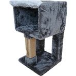 Botar Single Kedi Evi 40-40-70Cm Antrasit