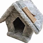 Botar Vega Kedi Evi 30-40-45Cm Gri