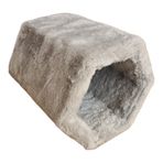 botaruretim Hexagon Premium Kedi Yatağı - Gri