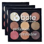 Bote Makeup 9'lu Far Paleti 01 (3 paketi)
