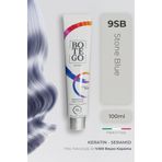 Botego Metallic Shades Krem Saç Boyası - 9 Stone Blue 100 ml - Plex, Keratin, Seramid