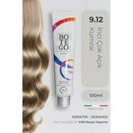 Botego Profesyonel Krem Saç Boyası - 9.12 İnci Çok Açık Kumral 100 ml - Plex, Keratin, Seramid
