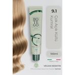 botegohair Organica Organik Saç Boyası - 9.1 Çok Açık Küllü Kumral 100 ml - Amonyaksız, Kokusuz, Vegan