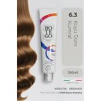 botegohair Profesyonel Krem Saç Boyası - 6.3 Koyu Dore Kumral 100 ml - Plex, Keratin, Seramid