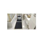 BotigaHome Siyah Banyo Halısı Klozet Takımı 3'lü Set
