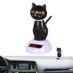 Botiniv Güneş Enerjili Bobblehead Kedi,Güneş Enerjili Dans Eden Kedi | Kedi Sallayarak Süsleme - Dansçı Figürleri Sallayarak Süsleme, Komik Araba Kafası Oyuncak, Mağaza, Arabalar için Dekoratif