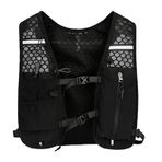 Botiniv Hidrasyon yeleği, 5L Bisiklete binmek için su sırt çantası - 5L Su Paketi Sırt Çantası Kadınlar İçin Hafif Silin - Snowboard için yansıtıcı şeritli açık hava hayatta kalma dişlisi