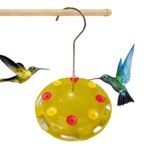 Botiniv Humming kuş besleyici, açık hava sinek kuşu besleyici - 8 Besleme Portları Gıda Dağıtıcı,Ant ve Bee Kanıtı Dışarıda Bahçe Dekoru Arka Bahçesi Kuş Besleme İstasyonu